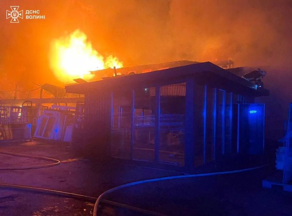 пожежа на Волині