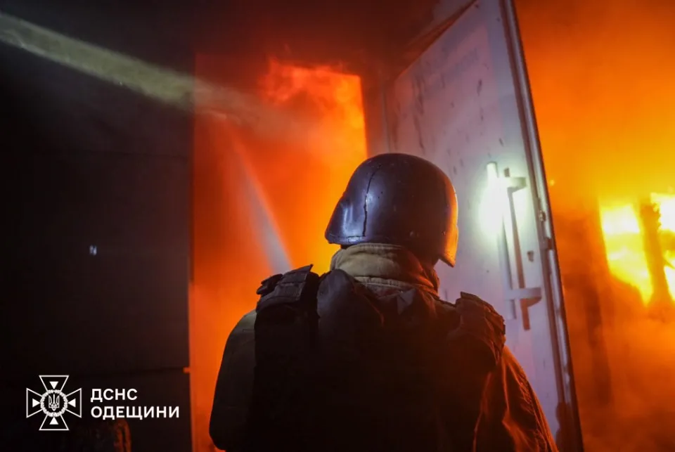 обстріл Одеси пожежа погонь